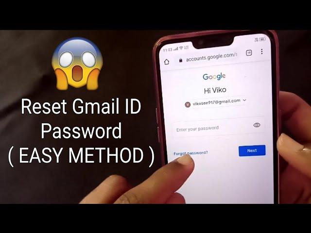 How to Reset Gmail Password if Forgotten 2020 || Reset Gmail ID Password