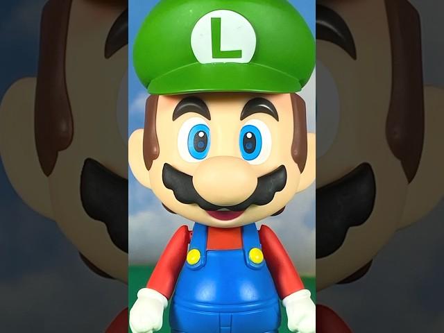 【Super Mario】Mario exchanging hats with Luigi #supermario #shorts #mario