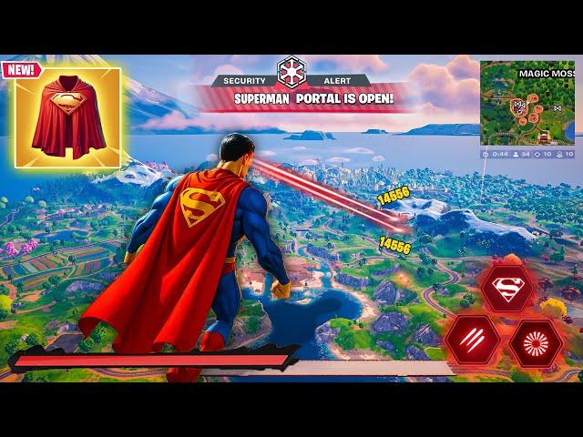 *NEW* FORTNITE SUPERMAN PORTAL IS OPEN!