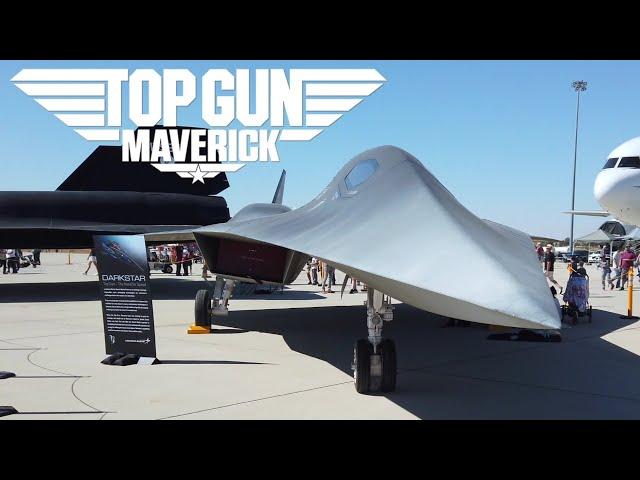 Top Gun Maverick (2022) - The Lockheed Darkstar: Then & Now (4K) | Edwards AFB 2022