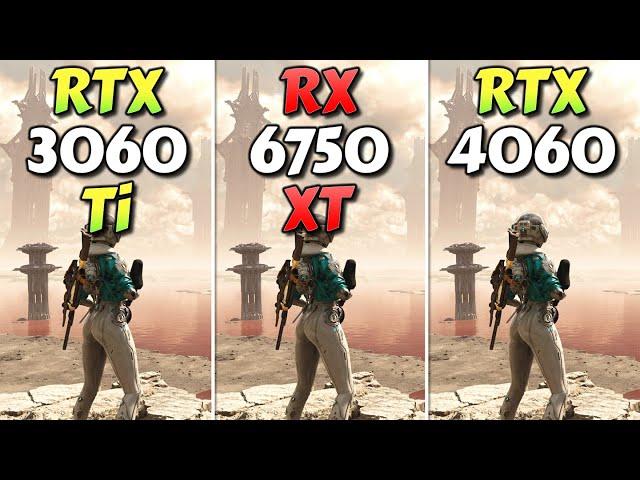 3060 Ti or 6750 XT or 4060? - Test in 12 New Games