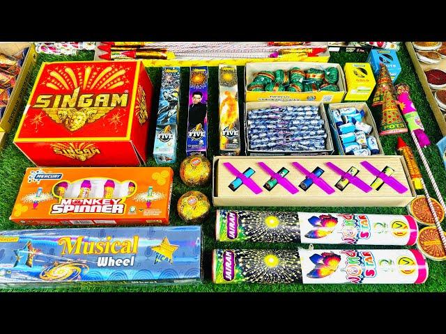 Diwali 🪔 Firecrackers Testing  || New Different Type Of Patakhe 