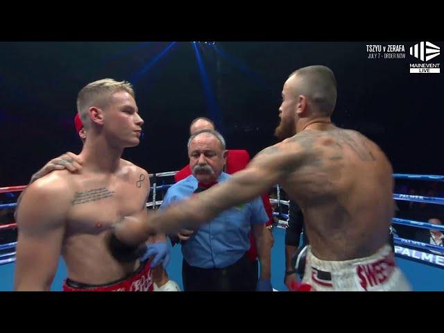 Andrei Mikhailovich (New Zealand) vs Alex Hanan (Australia) - TKO, Full Fight Highlights