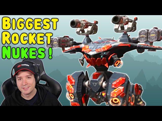 FIRING NUKES! BEST Ao Ming Play EVER! War Robots Tsar Titan Gameplay WR