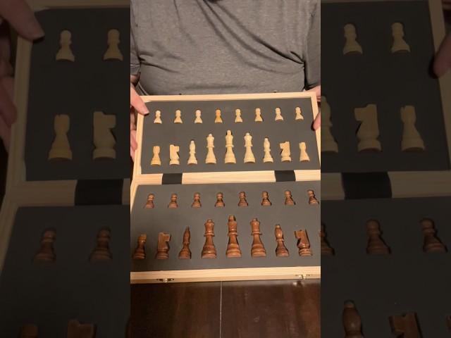 Magnetic Wooden #Chess Set