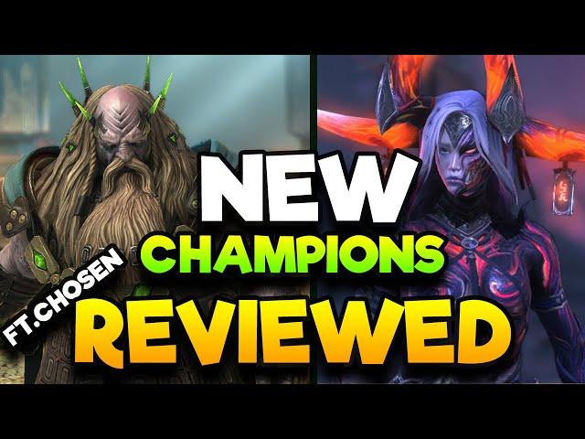 6 NEW CHAMPIONS - REVIEWED with CHOSEN | part 2 | RAID SHADOW LEGENDS