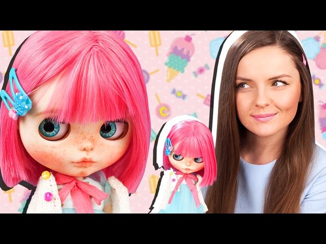 ОНА СЛЕДИТ ЗА МНОЙ! Обзор на куклу Блайз Мелинда / Custom Blythe doll Melinda