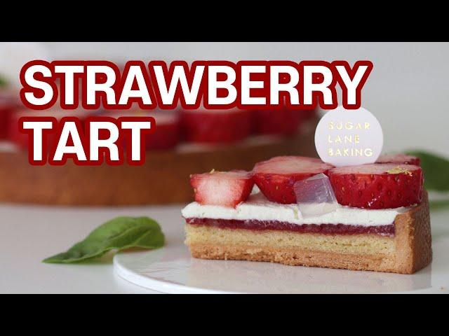 The Best Strawberry Tart | Super Tasty and delicious