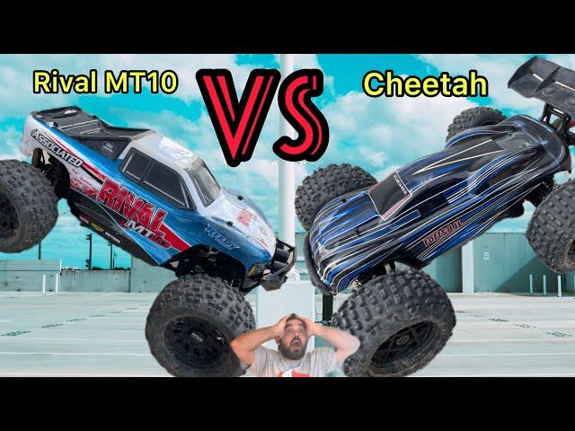 Rival MT10 vs JLB Cheetah - Large BUDGET-ish RC comparison