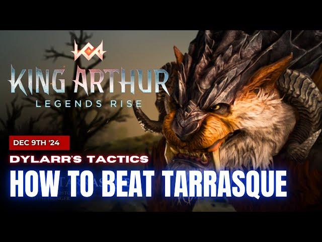 How to Beat the Tarrasque Dungeon 1 - 7 | Shrine of Storms | King Arthur Legends Rise