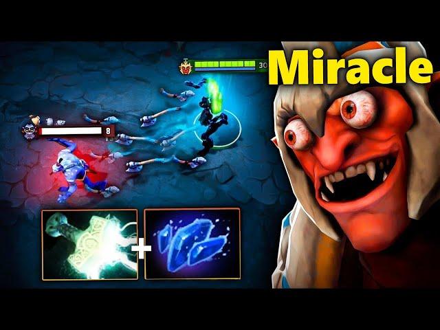 MIRACLE 100% побед ТРОЛЬ vs ТОП 1 РАНГ - Miracle Troll Dota 2