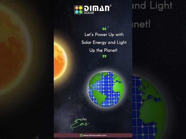 This Earth Day, choose renewable energy with Diman Solar. #home #greenenergy #diman #solar