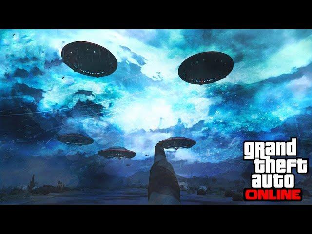 gta 5 online ЛЕТАЮЩИЕ НЛО Тарелка UFO