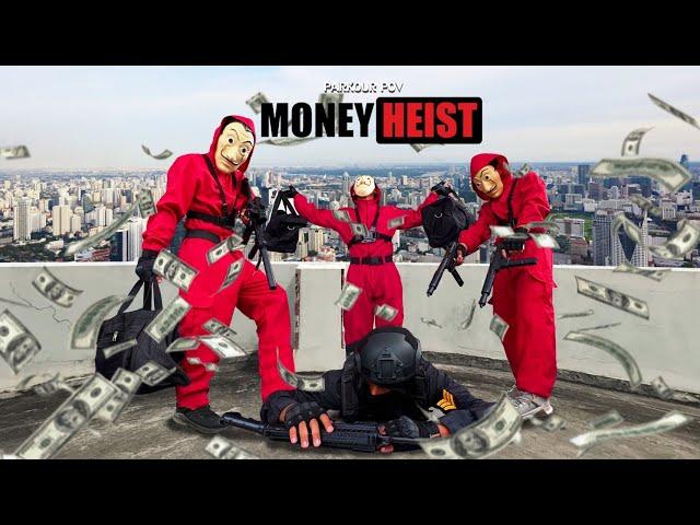 Parkour money heist vs police | bella ciao remix