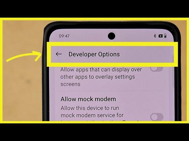 How to Enable or Disable Developer Options on OnePlus Nord 4 5G