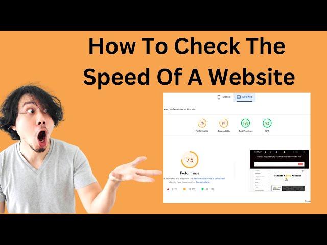 How to Test the Speed of a website