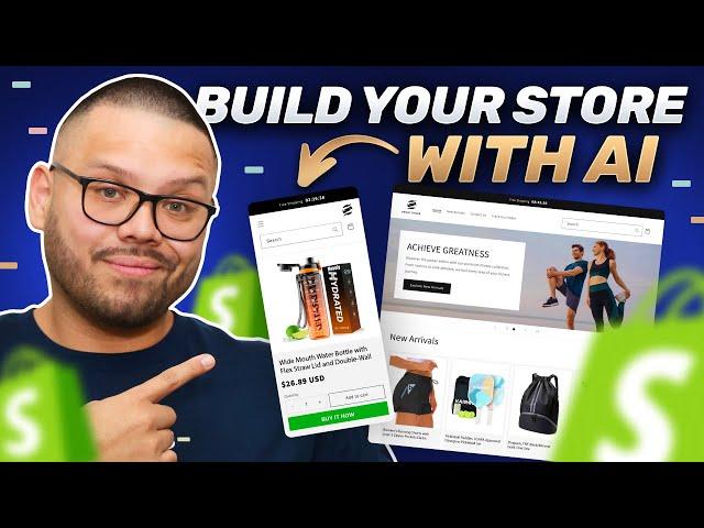 Easiest Way To Build Your Shopify Dropshipping Store With AI