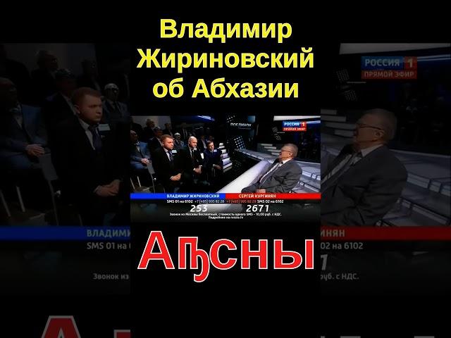 Жириновский об Абхазии