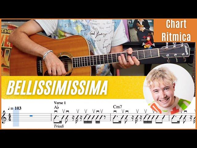 Bellissimissima | Alfa | Tutorial Chitarra | Accordi | Canzoni Facili