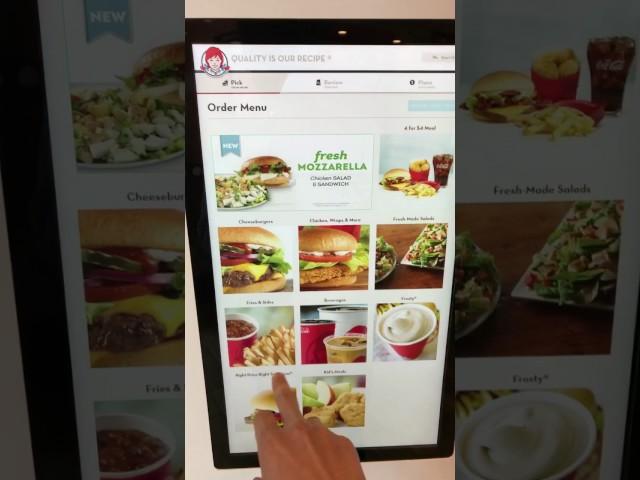 Wendy's Order Kiosk