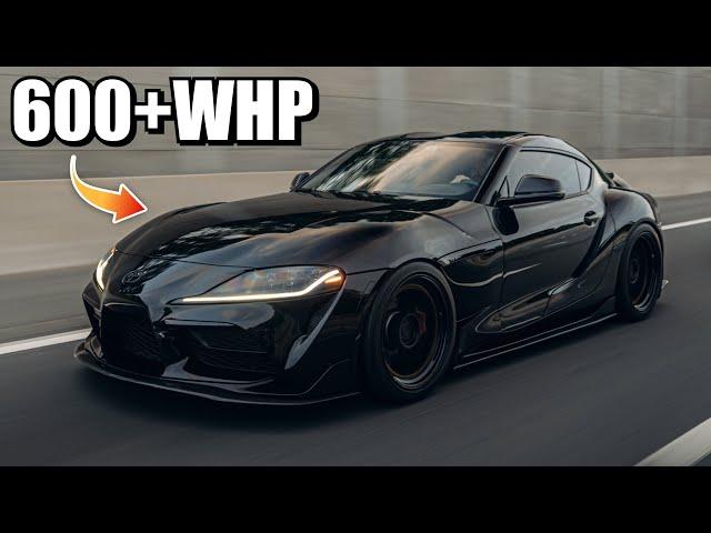 BUILDING A 600WHP SUPRA IN 10 MINUTES!