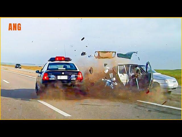 50 Dramatic Chasing Moments On The Road of Idiots In Cars Got Instant Karma | Car Crash USA