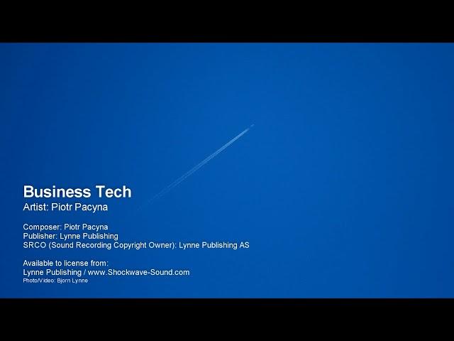 Business Tech - Piotr Pacyna (Lynne Publishing)