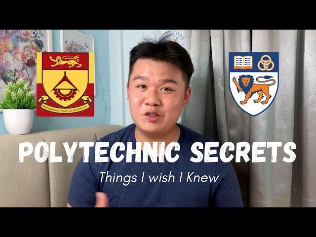 5 THINGS I WISH I KNEW BEFORE POLYTECHNIC (GPA, Elective, Time Management..) | Singapore Polytechnic