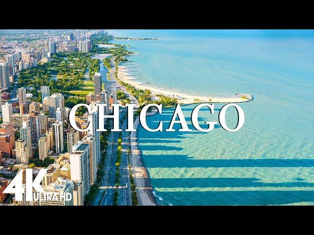 CHICAGO 4K - Relaxing Music Along With Beautiful Nature Videos (4K Video Ultra HD)