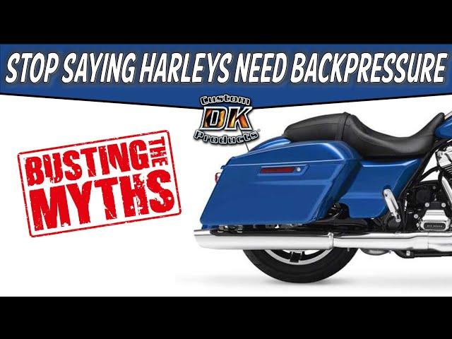 Performance Harley Exhaust - Facts & Myths