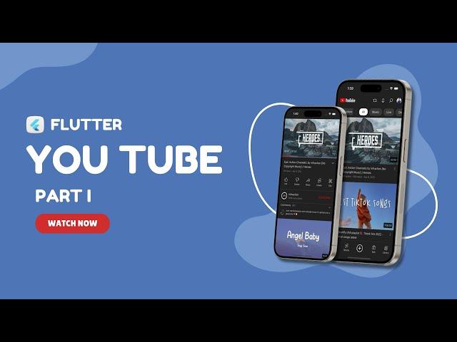 YouTube Clone App UI - Part I - Flutter UI - Speed Code