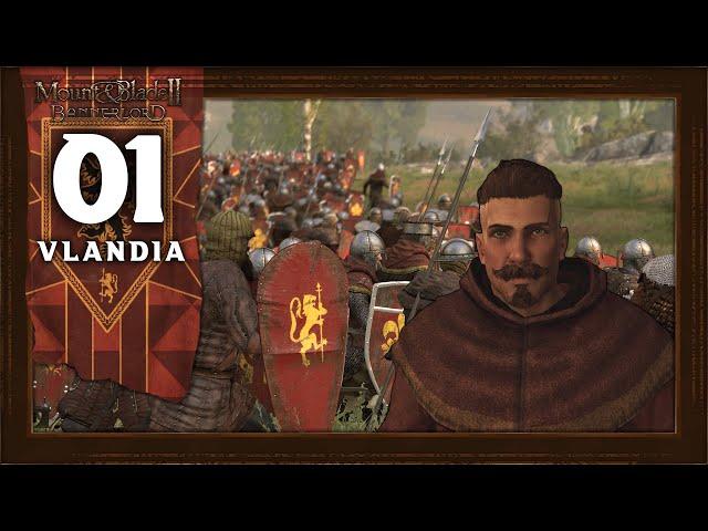 WILLIAM MARSHAL, KNIGHT OF VLANDIA - Mount and Blade 2 Bannerlord (Vlandia) Campaign Gameplay #1