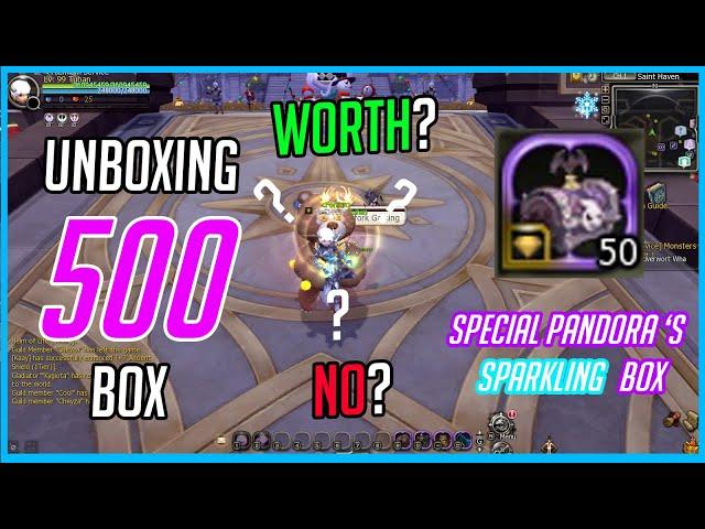 SPARKLING DRAGON NEST - OPENING 500 BOX "SPECIAL PANDORA SPARKLING"