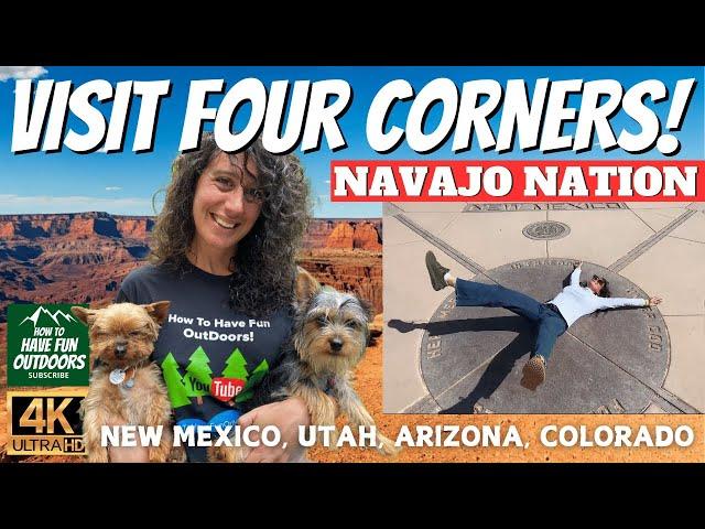 Bizarre Border in USA! Four Corners Monument | Navajo Nation Park