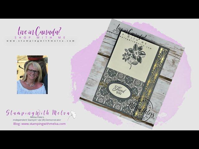 Stampin' Up! Simply Elegant   Stamping With Melva