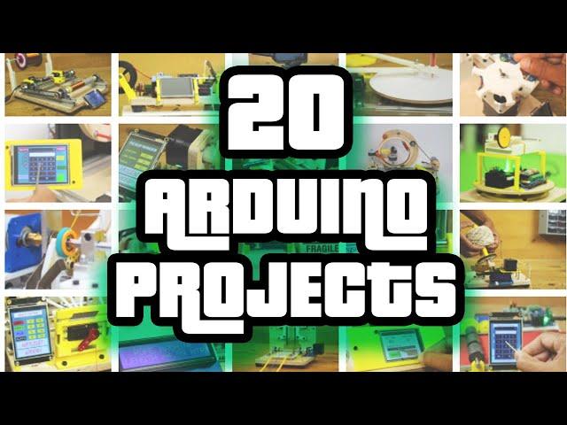 Top 20 Arduino Projects | Arduino project compilation