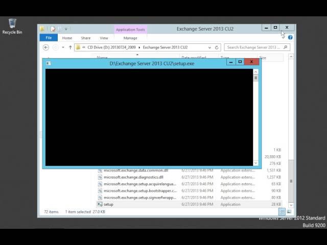 Microsoft Exchange Server 2013 CU2 Setup Installation on Windows Server 2012 Part 2