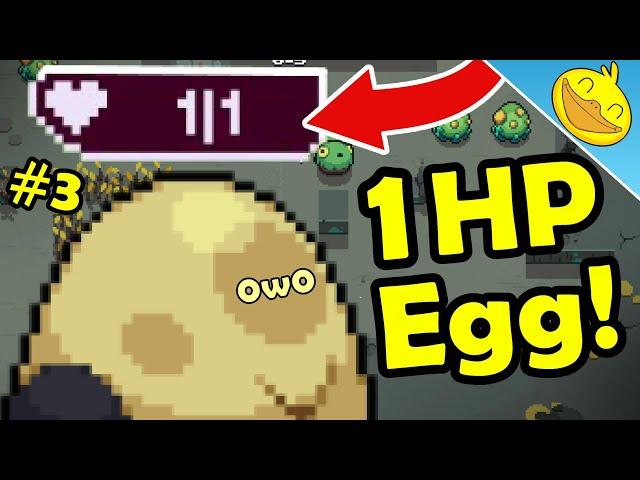 ONLY 1 HP?! Finishing the game as the EGG! - Blazing Beaks #3