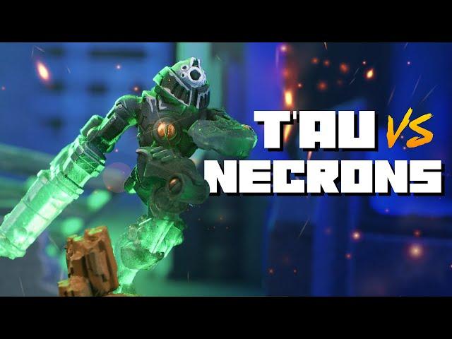 Tau Empire vs Necrons - Warhammer 40k 10th Edition Battle Report