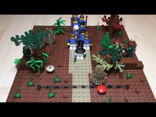 LEGO war in 1812! Обзор на меленькую Лего самоделку по теме 1812 года!