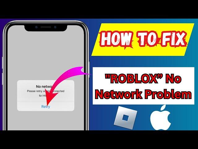 How To Fix "ROBLOX" Network Connection Error (iOS)#roblox