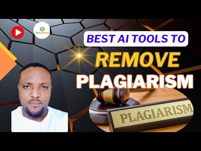 Best AI tools to Remove Plagiarism as a Pro.