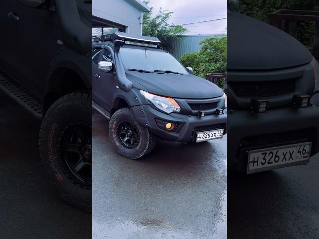 Тюнинг Mitsubishi L200 для путешествий #тюнинг #offroad #автопутешествие #автотуризм