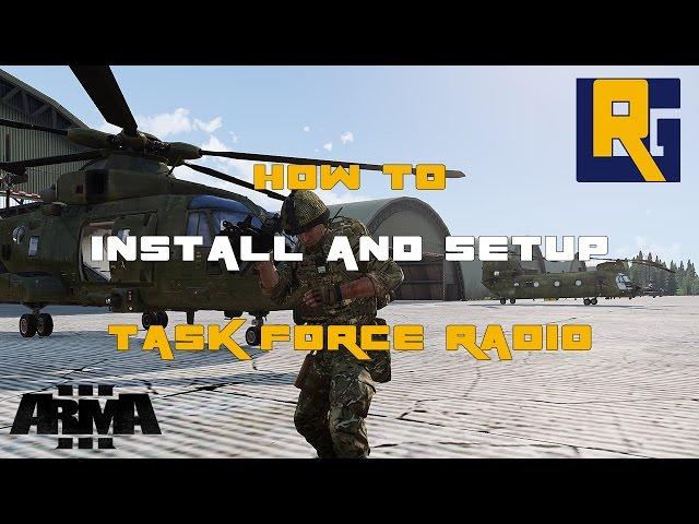 How to Install and Setup Task Force Radio