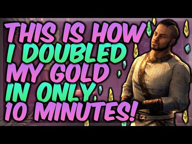 ESO Gold Guide How I Doubled My Gold In 10 Minutes! (Elder Scrolls Online 2024)