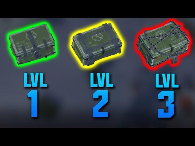 Level 1 VS Level 2 VS Level 3 Locked Chests Opening!! (1.11.6)- Last day on Earth: Survival