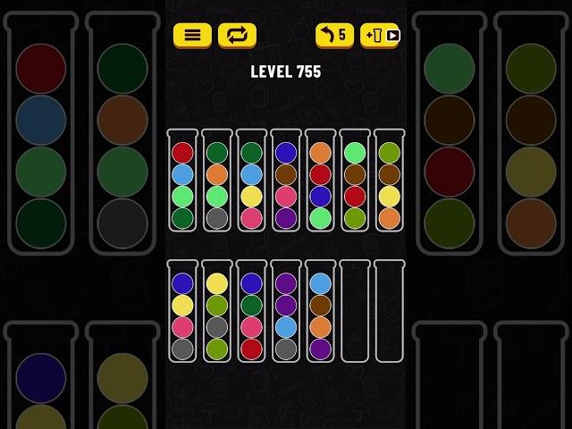 Ball Sort Puzzle - level.755