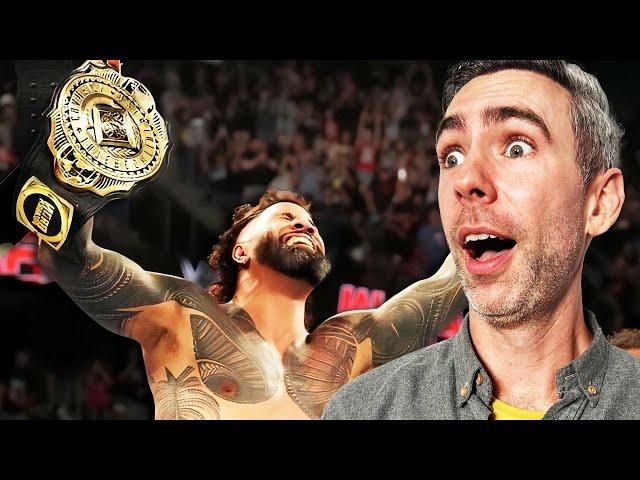 Jey Uso Wins WWE Intercontinental Title Reaction! | WrestleTalk