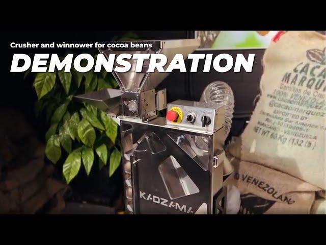 Crusher and winnower for cocoa beans | KADZAMA