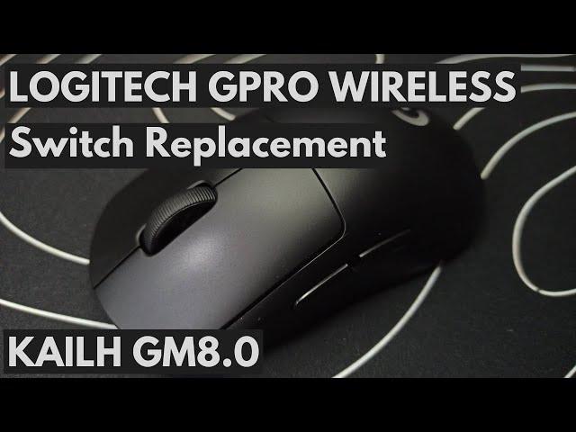 Logitech G Pro  Wireless switch replacement.